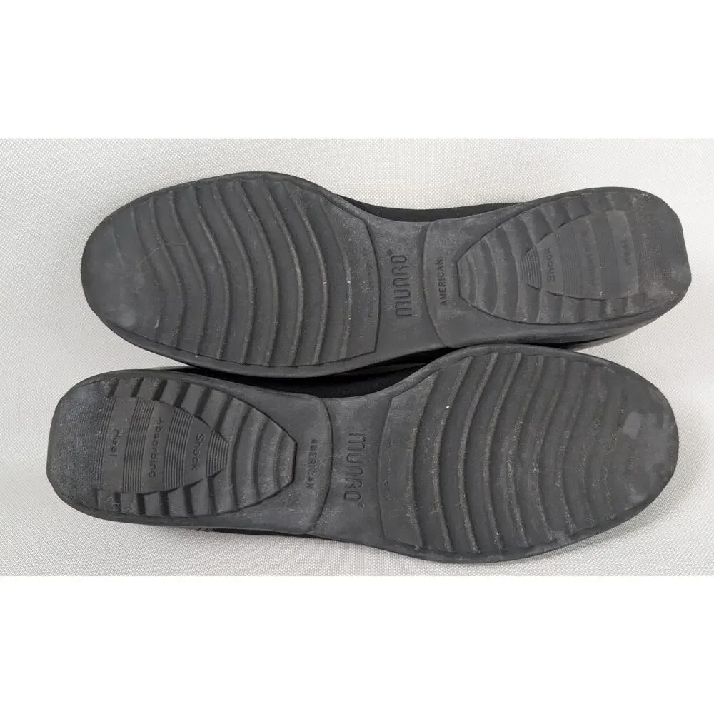 Women's Munro Traveler Black Comfort Fabric - 13M INSOLES NOT INCLUDED
